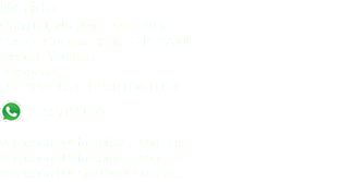 Mérida Calle 60, No. 448, entre 49 y 51, Pasaje Camino Real, C.P. 97000 Mérida, Yucatán. Teléfonos: 999 930-9051 | 999 930-9054 ﷯ 99 9278 6665 vemerida1@ tainotours.com.mx vemerida3@ tainotours.com.mx vemerida4@tainotours.com.mx